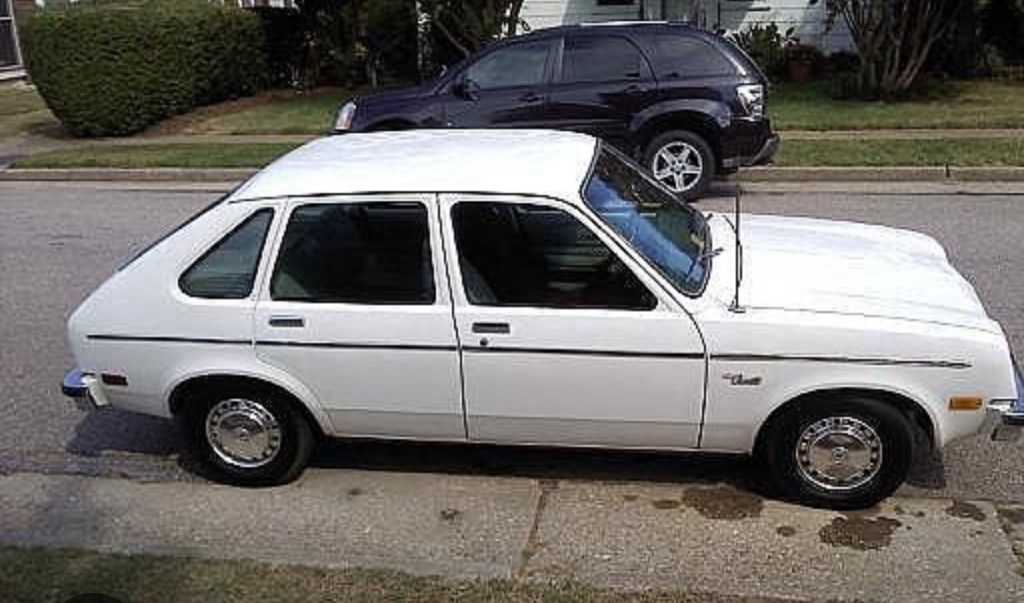 LITTLE WHITE CHEVETTE&nbsp;allegedly
