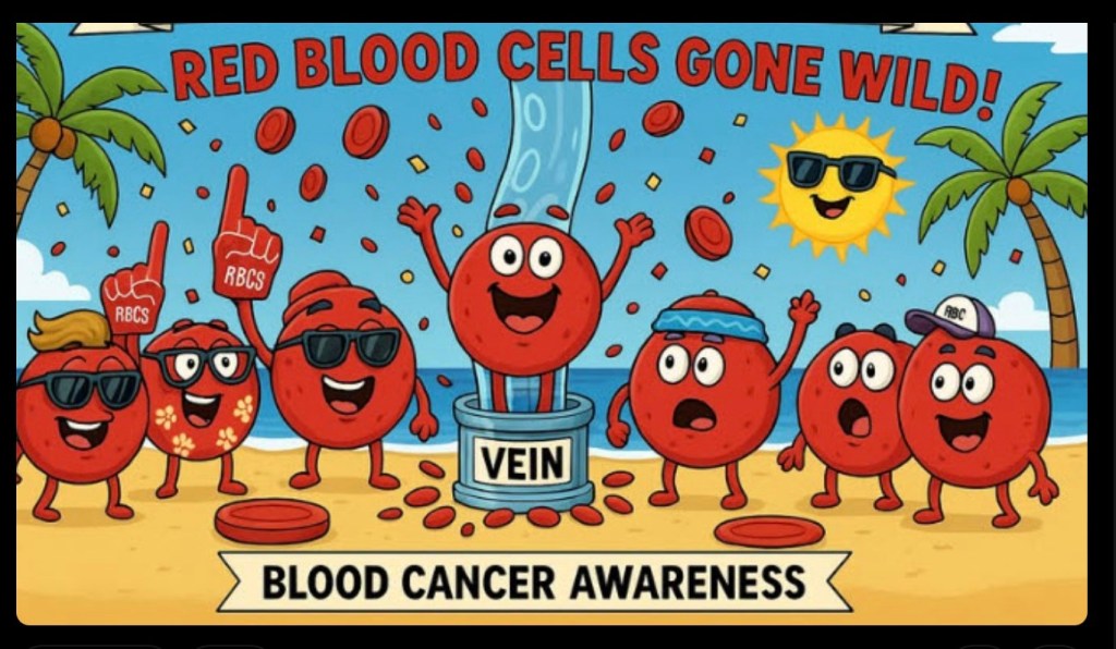 SEPTEMBER IS BLOOD CANCER AWARENESS MONTH&nbsp;MYELOFIBROSIS